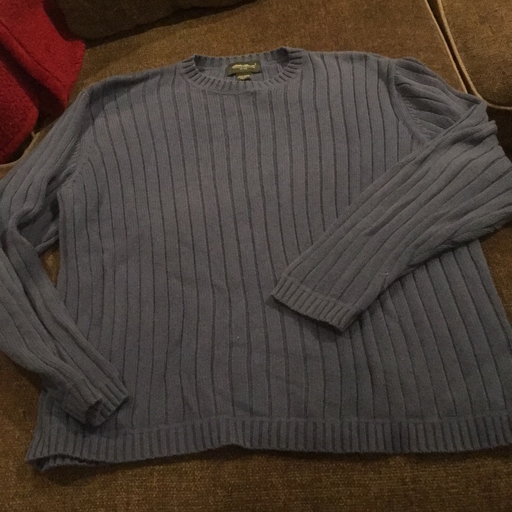 Blue Sweater Eddie Bauer XL
